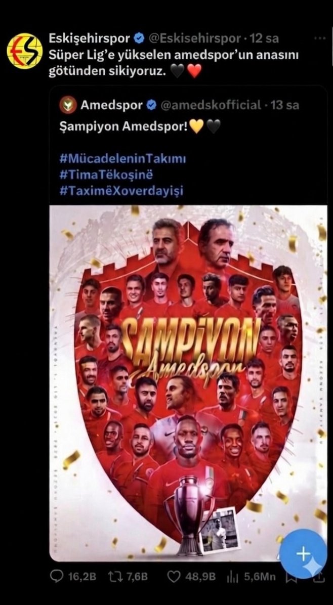 MahmutDogan26's tweet photo. Eskişehirspordan beklenen paylaşım geldi.. https://t.co/wP2Tulxaug