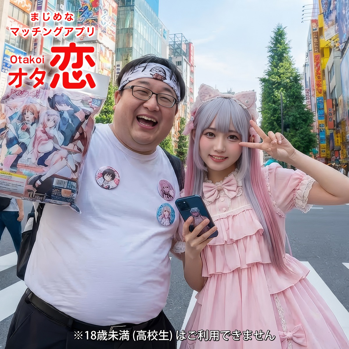 otakoi_jp's tweet photo. まじめなマッチングアプリ、オタ恋。