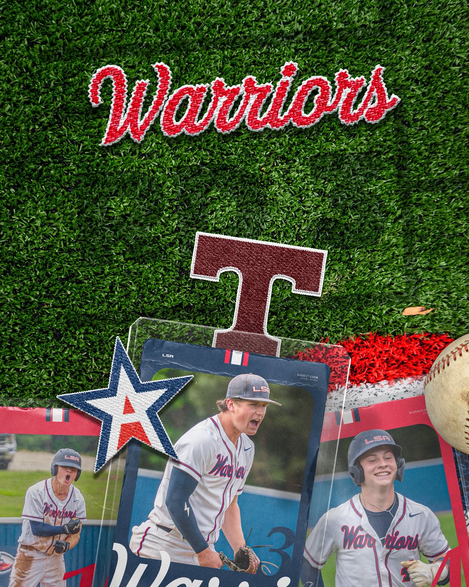 LSA_Warriors's tweet photo. Back in the friendly confines of John Meals Field for Round 👌

⚾️ AHSAA 3A Baseball State Playoffs Quarterfinals
🆚 Thomasville
🗓️ Thursday, May 7th
⏰ 4/6PM
🏟️ John Meals Field
📍 Auburn, AL
❗️ IF Game: Friday, May 8th, 12pm

#HailAcademy🍢 https://t.co/5Khp4ZCPFe