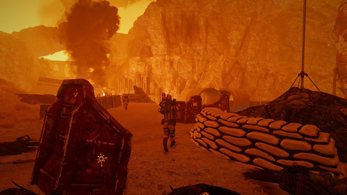 1erRCC's tweet image. Le @1erRCC incarne l'infanterie de choc de #Cadia sur une nouvelle opération #Warhammer40K sur #Arma3 ! 
Pour la Gloire de l'#Imperium! 😎

Rejoignez-nous au @1erRCC ! 🇫🇷 discord.gg/cdnvE44RgA

@ArmaPlatform
#W40K #Arma