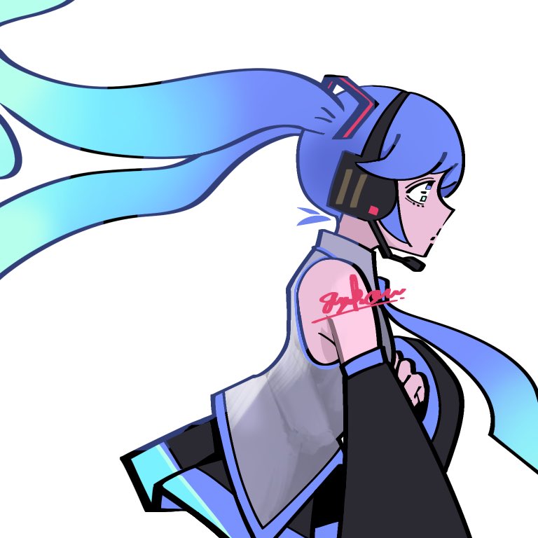 suzukou_create's tweet image. 初音ミク

#イラスト
#illustration
#art