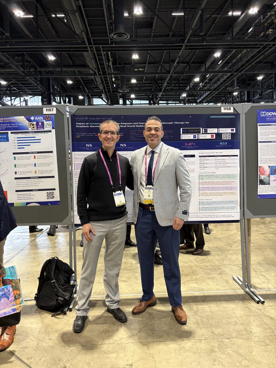 MujtahidGI's tweet photo. @DDWMeeting  #DDW2026 Beautiful Day 2! @AmerGastroAssn 
@KUSM_Wichita @MAOS_13 https://t.co/8nYtlG8BwZ