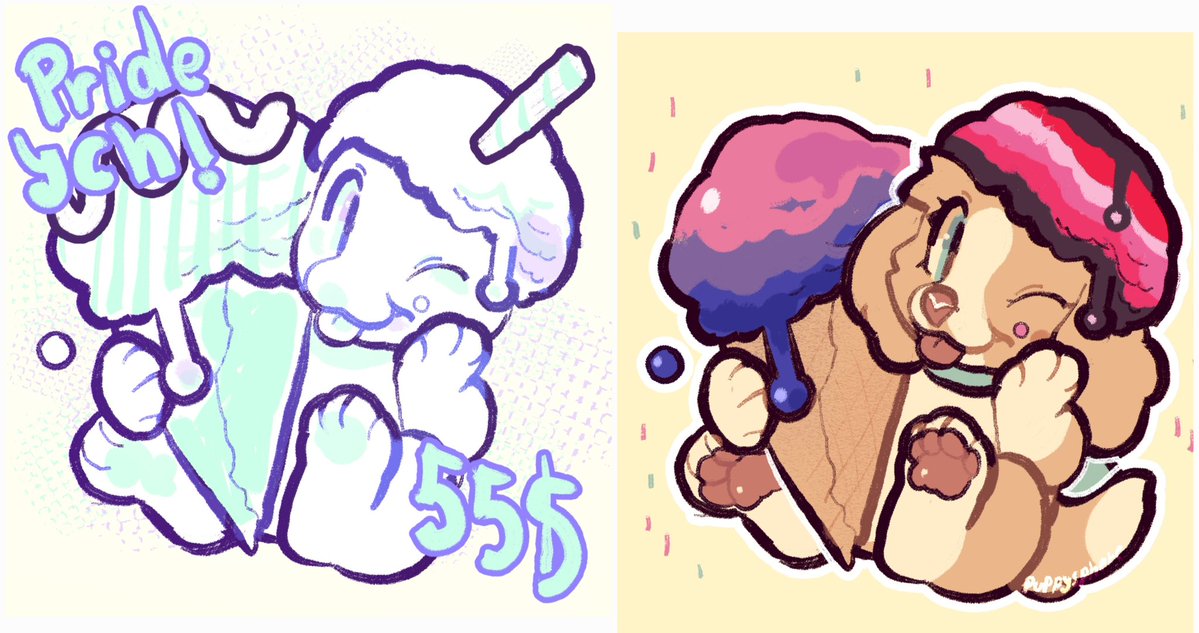 PUPPYSPHERE!! ✨ VGEN COMMS OPEN tweet media