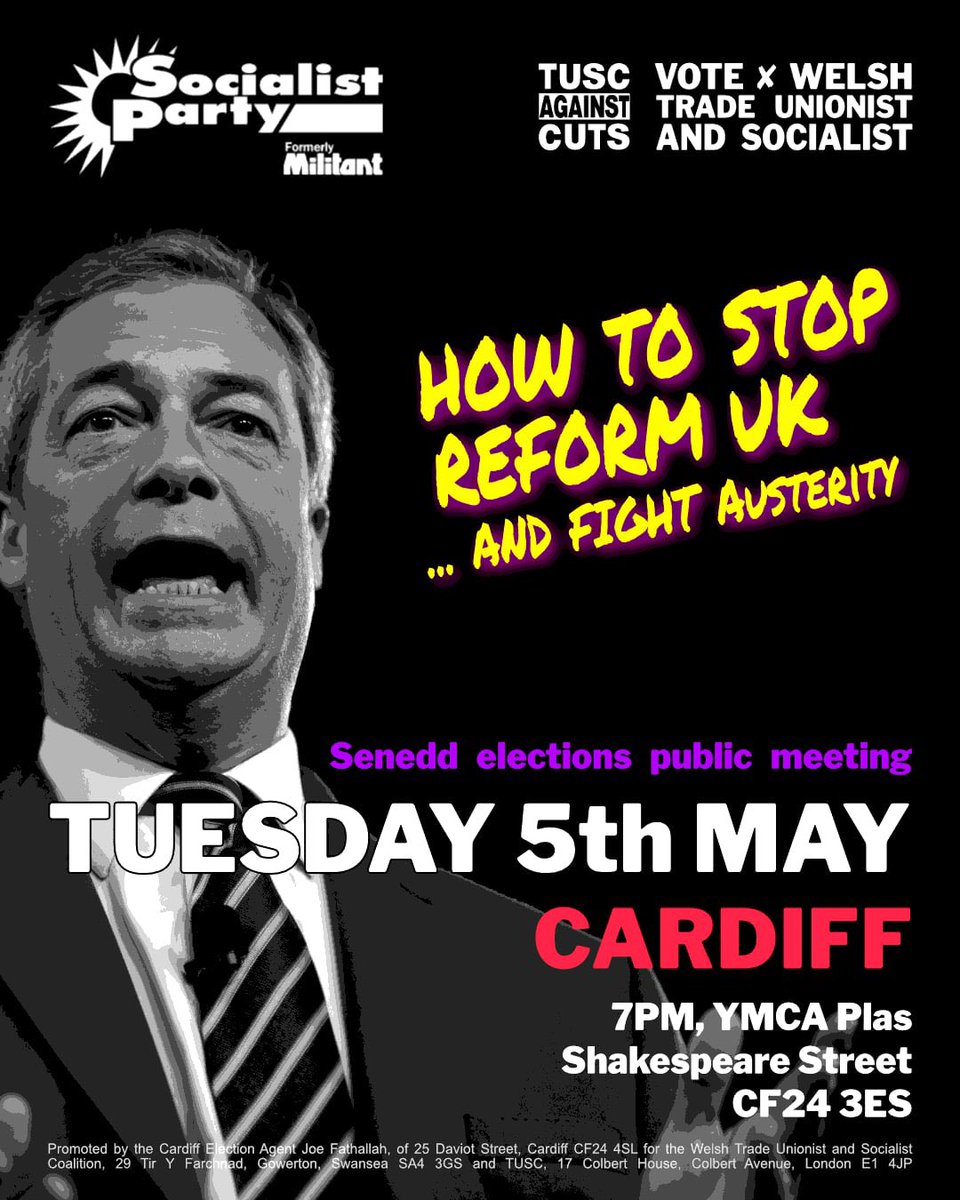 Cardiff Socialists tweet media