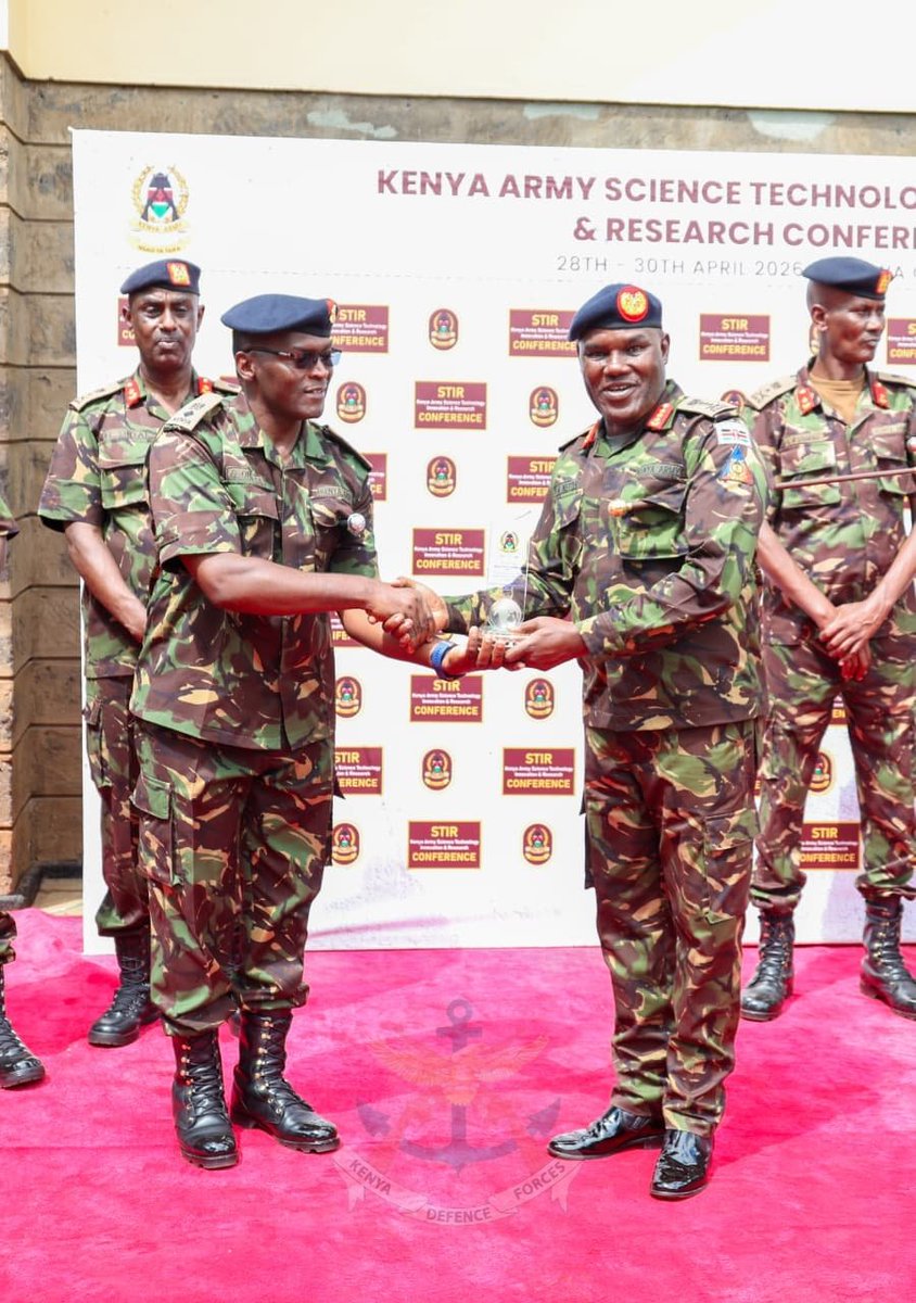 kdfinfo's tweet photo. The Kenya Army has reaffirmed its commitment to building a modern, agile, and technologically advanced force, positioning innovation as a central pillar of operational success in an increasingly complex security landscape. See more: https://t.co/T1kmZG8khR https://t.co/8eXUadSnlv