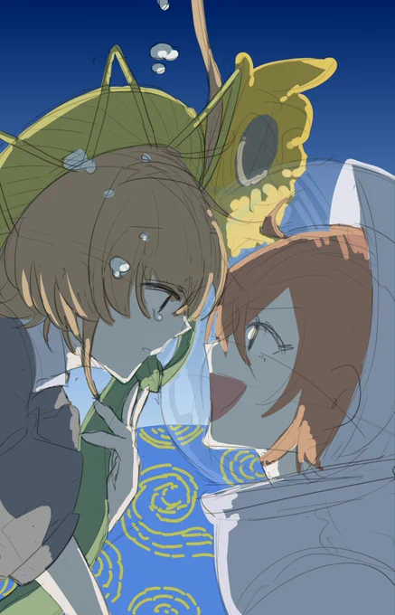 マジで突然描き途中だったゴッホちゃんの絵に取り掛かったりする