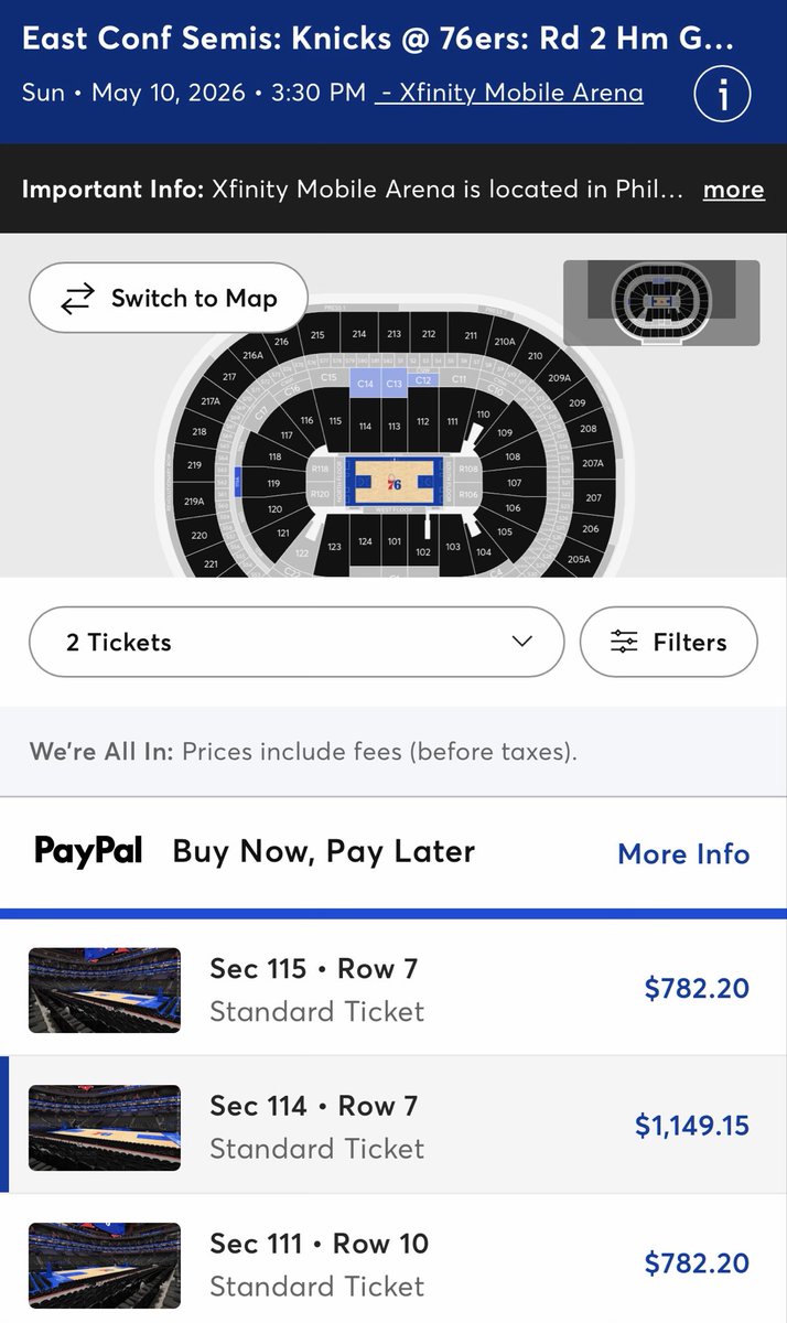 THIRTY2CLB's tweet photo. @nyknicks you got them tix boi I ain’t paying a grand on them nosebleeds 😭 https://t.co/p8vD4yfGAQ