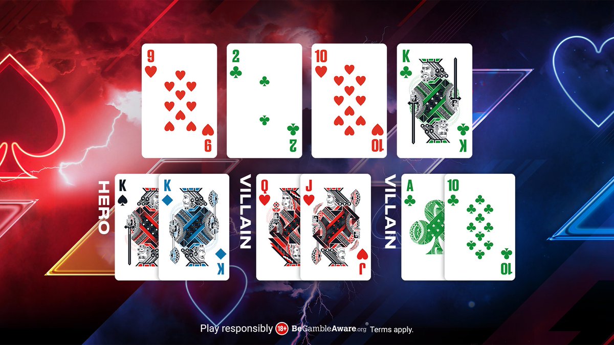 PokerStarsUK's tweet image. ⚡ SUNDAY STORM GIVEAWAY ⚡

The Sunday Storm 15th Anniversary takes place on May 10. 🏆

For your chance to bag an $11 Phase 1 ticket, tell us how many outs Hero has to win.👇

Reply with [StarsID] + #SundayStorm by 20:00, Tues.
FIVE winners to be chosen.
T&amp;amp;Cs: