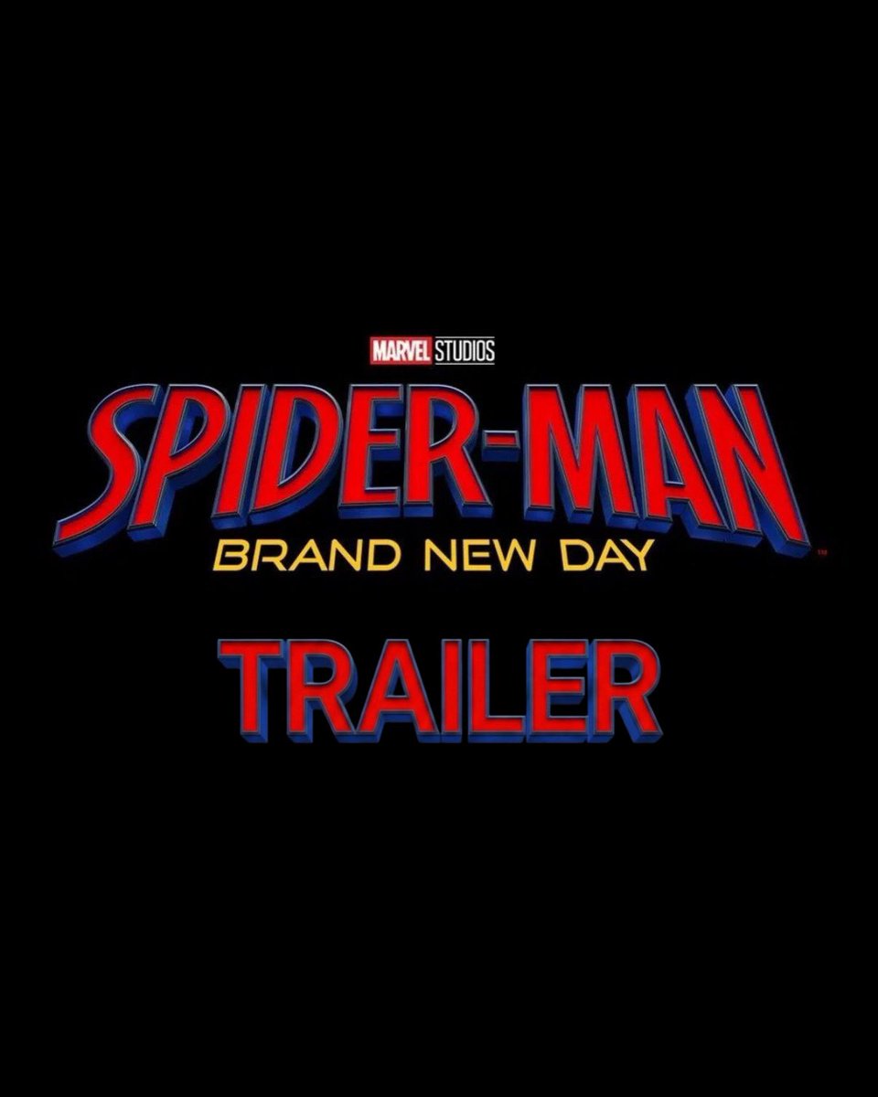 mcuflix's tweet photo. Another trailer for Spider-Man: Brand New Day is reportedly being prepped 

via: @Cryptic4KQual https://t.co/CkqnHBmDie
