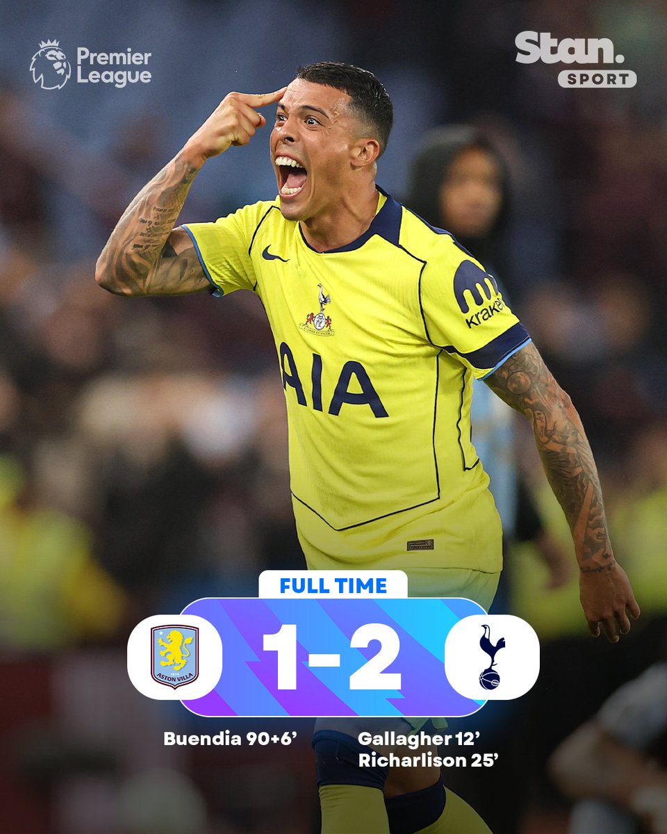 StanSportFC's tweet image. Tottenham Hotspur move out of the relegation zone. Manchester United secure Champions League football 😳

Two MASSIVE results in the Premier League.

↳ Premier League. Live &amp;amp; On Demand with 4K on Football’s New Home, Stan Sport. Stream now.

#StanSportAU #PremierLeague