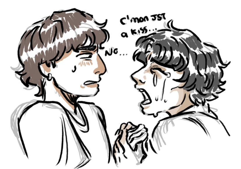 Hehehe Byleruuuhhh... and one ttms;ttmd art cuz I think its funny #bylertwt #byler