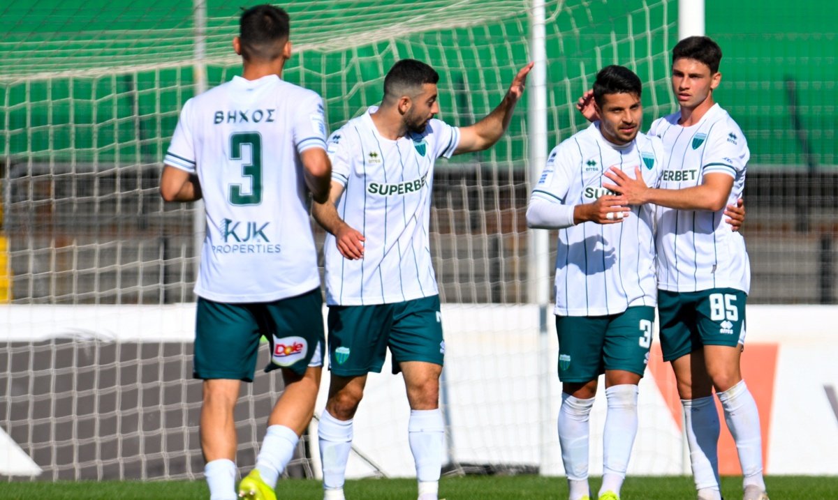 HellasFooty's tweet photo. FT: Levadiakos 5-2 Volos
Despite a late recovery from Volos, Levadiakos held on to win & stay top of their playoff group.
#LEVVOL #SLGR https://t.co/oCwG78Yh6k