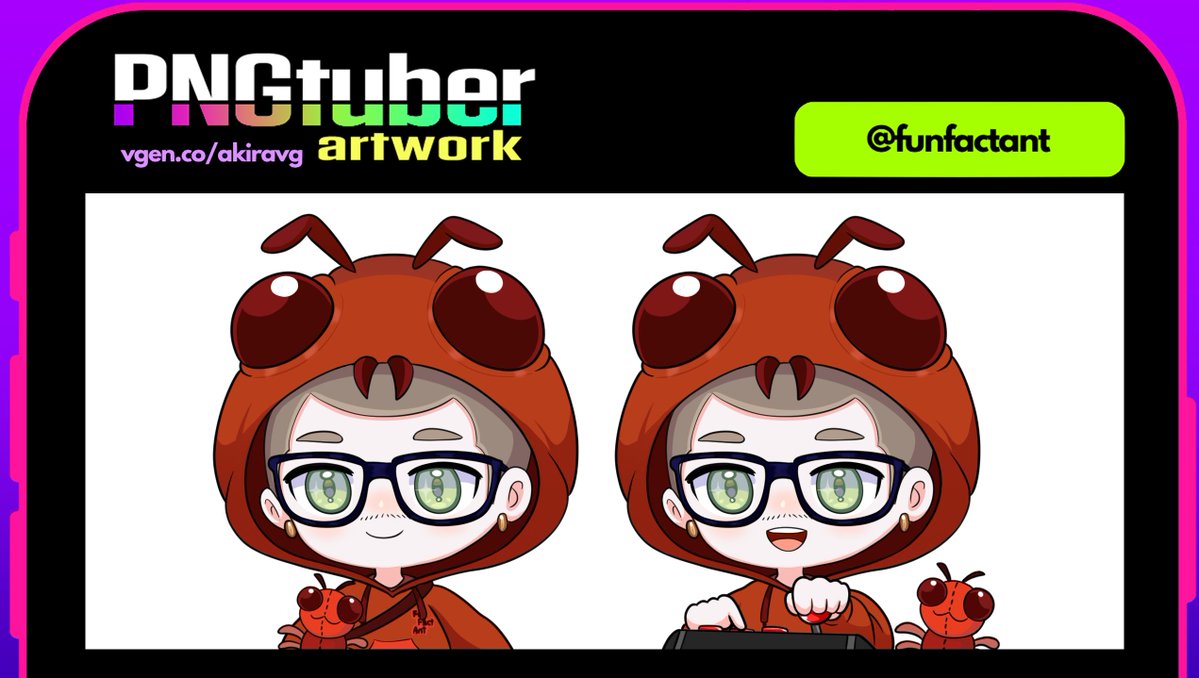 New PNGtuber for funfactant                 

#VGenComm #VGen #PNGtuber #Vtuber #ENVtuber #Commission