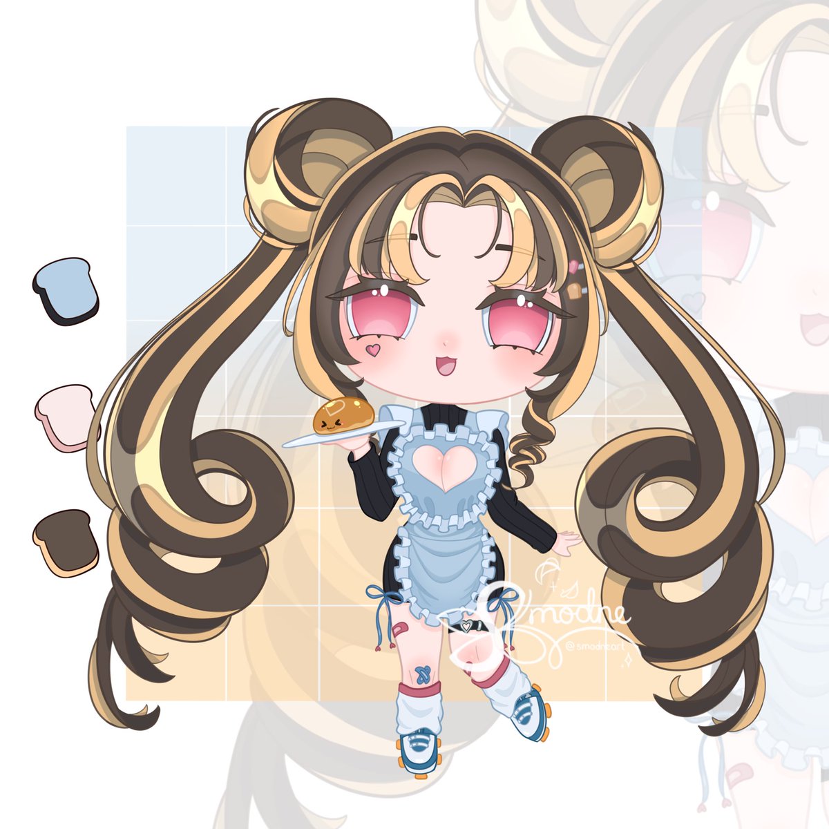 smodneart's tweet image. new completed chibi c⊹mm service for @HeartyRye 🌟

available on vgen✨
vgen.co/smodneart 

#VgenArtist #commsopen