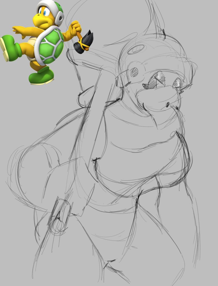 X_manino's tweet photo. I really wanted to give my take on some random mario enemies, cause they're kinda fun to slap with the wifu stick, sooo.... have some silliness. https://t.co/ft501tnwUr