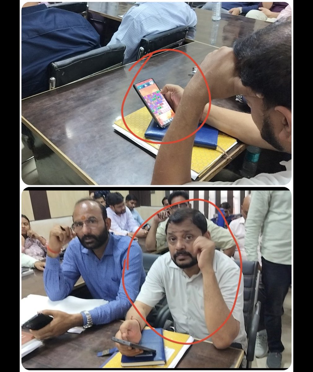 misra12570's tweet photo. @dmraebareli @CMOfficeUP जिलाधिकारी भीषण गर्मी में जनता की समस्या सुनने में व्यस्त उधर कर्मचारी मोबाइल पर गेम खेलने में मस्त https://t.co/eDVI9yGisH