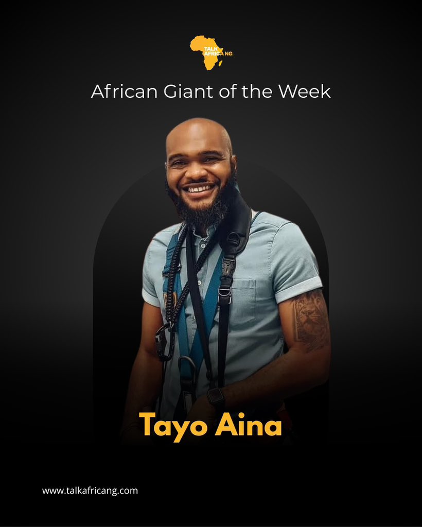 TalkAfricang's tweet photo. Tucked behind some of the most visually compelling travel stories to come out of Africa in recent years is a name that has steadily become impossible to ignore: Tayo Aina. 
https://t.co/FebmdwbNrA https://t.co/X7Jt8U2pWM