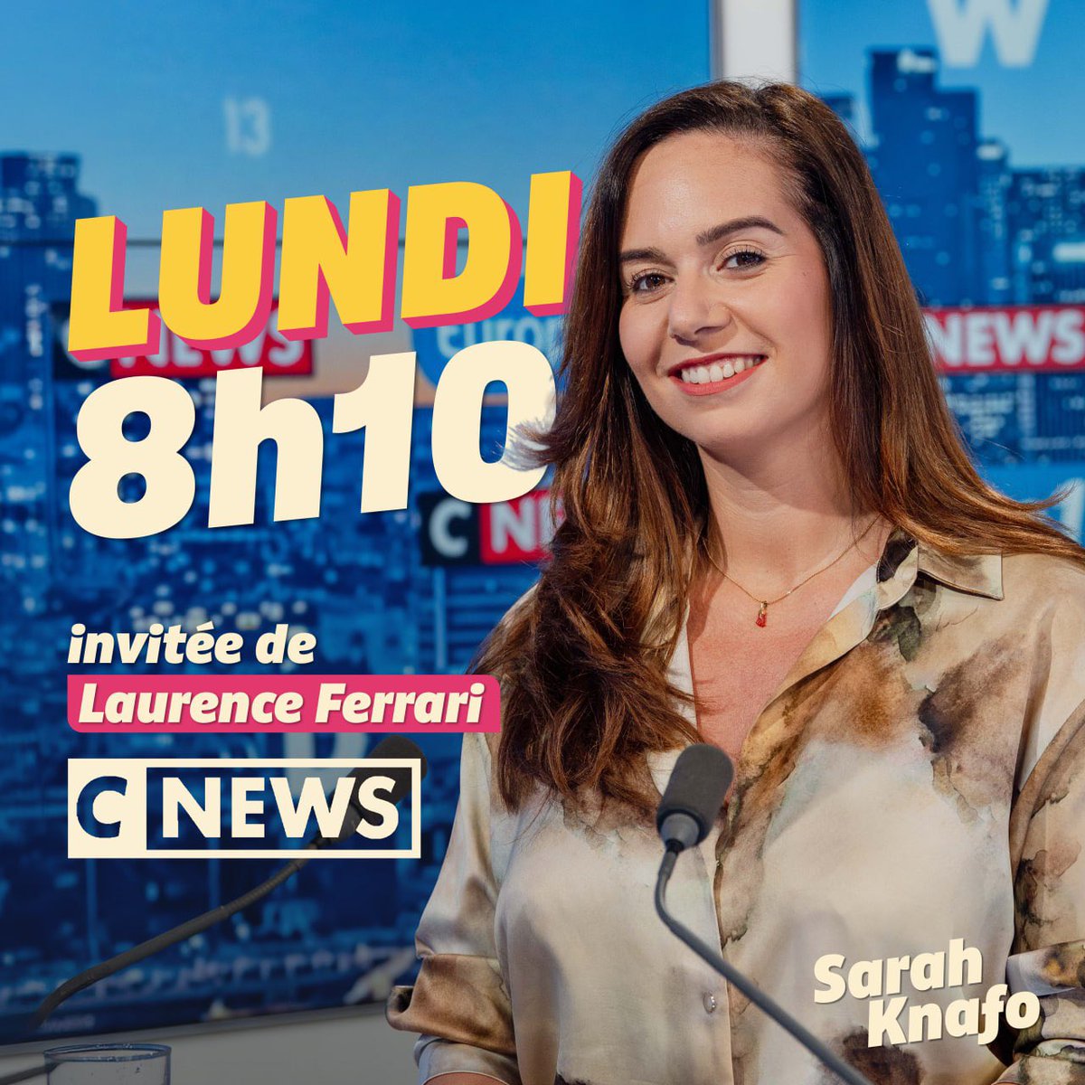Sarah Knafo tweet media