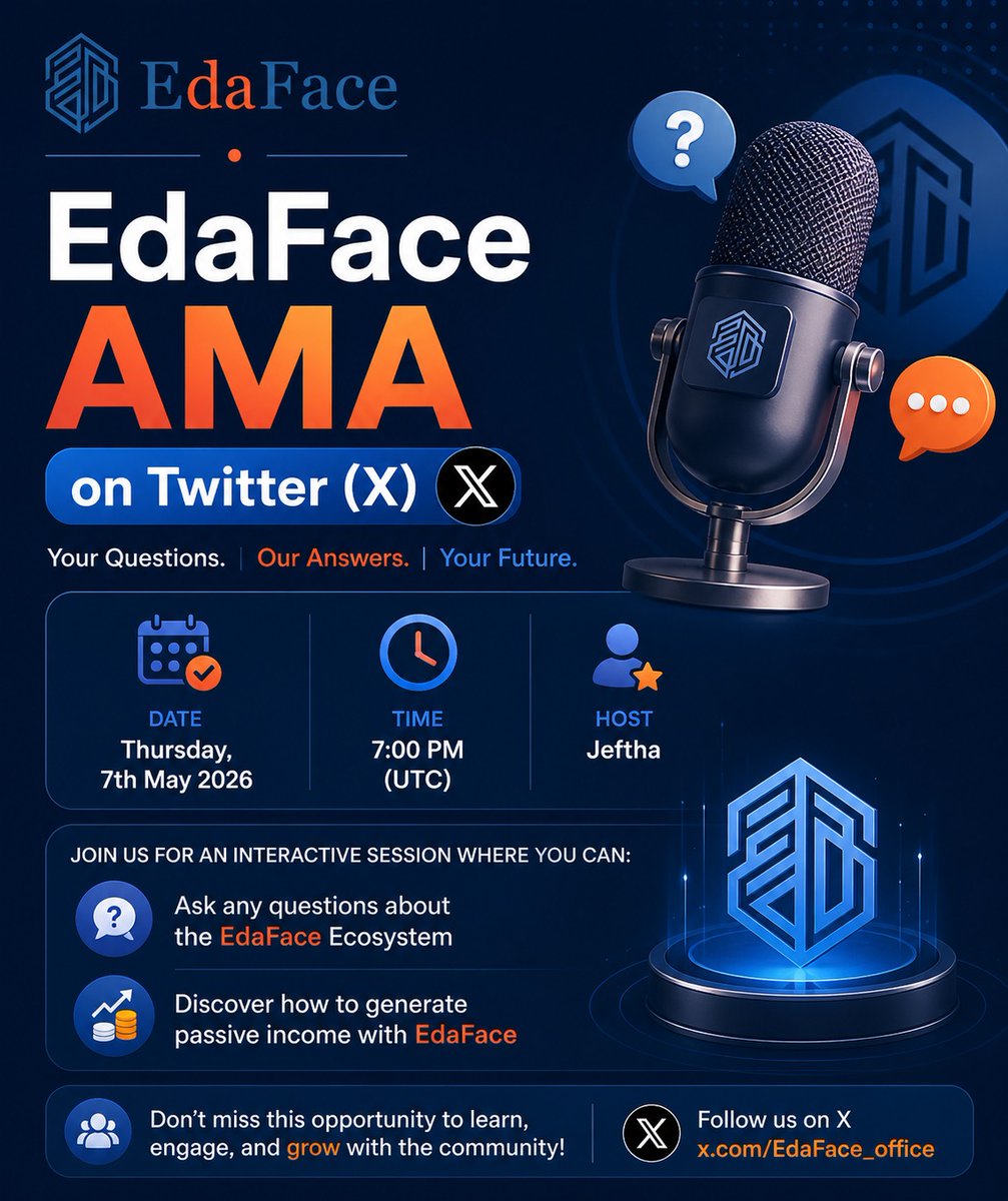 EdaFace tweet media