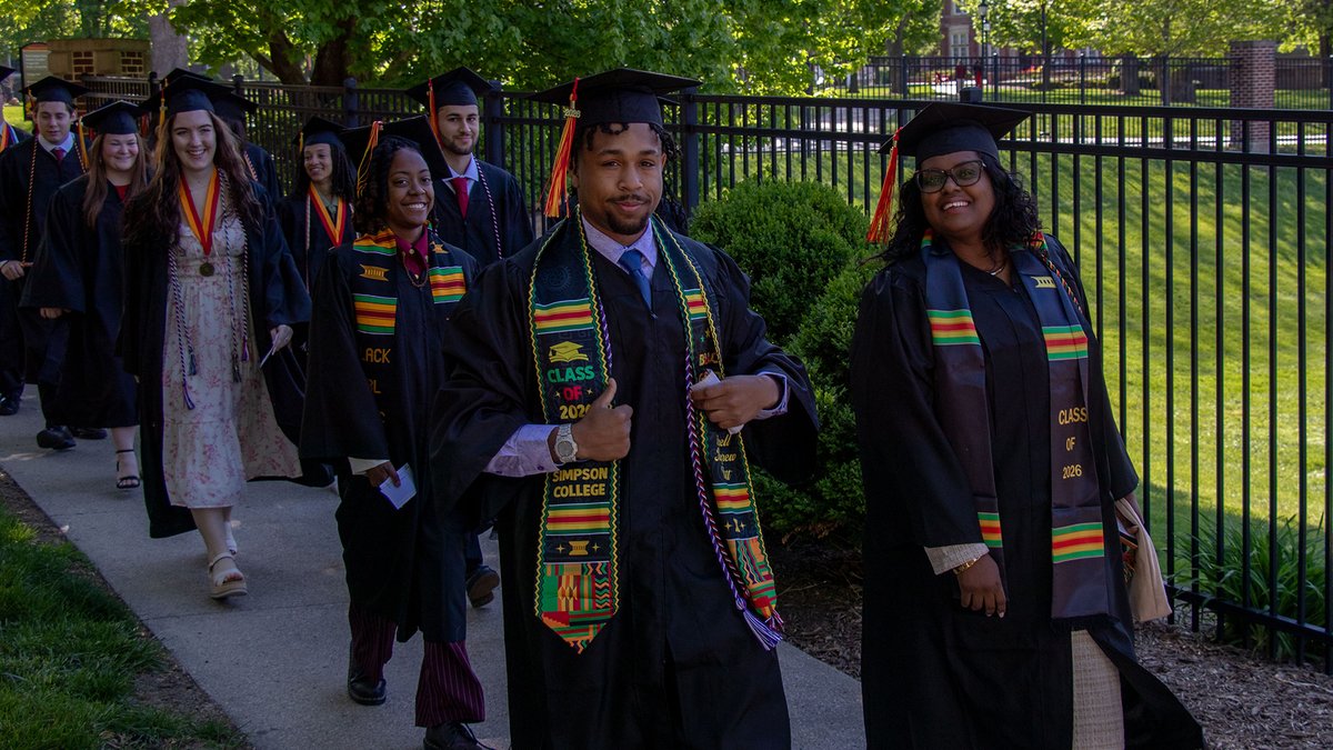 Simpson College tweet media