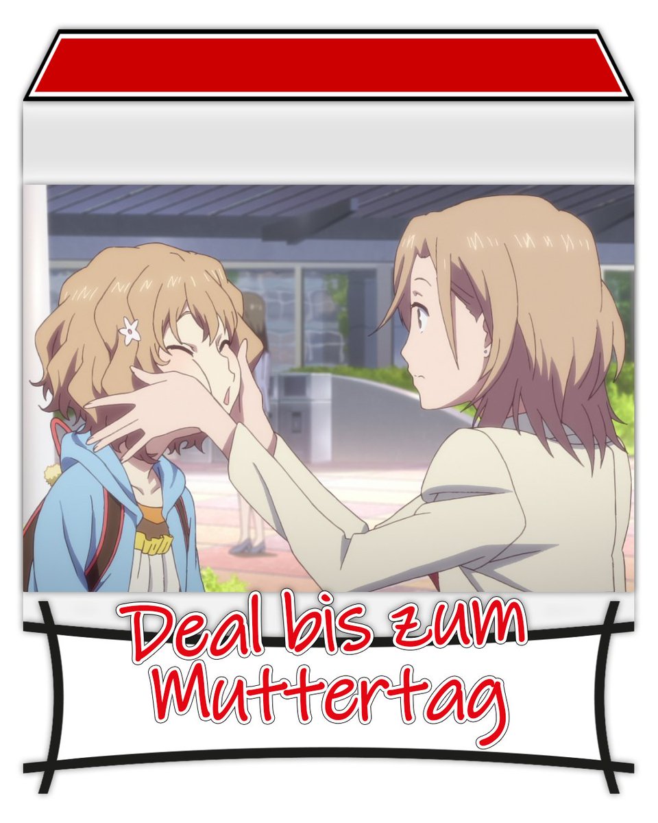 AnimeHouseDE's tweet photo. 💐 Bald ist Muttertag! 💖
Damit ihr nicht so leer dasteht wie Ohana, bekommt ihr eine Woche lang 15% Rabatt auf Anime-House-Titel im Partner-Shop!😏
🎟️ Code: Mama (ab 20€ MBW)
❗Ausgenommen: #Danmachi V, #Kamisama Kiss & #Appleseed
👉https://t.co/umxtYe138m
#anime #muttertag https://t.co/VdyGLjzbnn