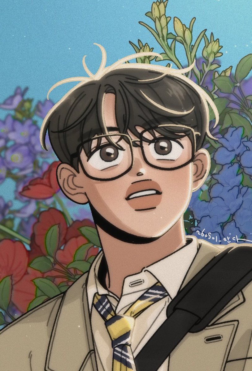 kimsda_rong's tweet image. 됴디오 MARS🤓👓💫🌸🌷🌹🌻🌺

#디오 #DO #엑소 #EXO #MARS #일러스트 #illust #drawing #イラスト