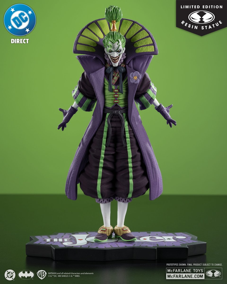 Lord Joker™ (Batman Ninja) 1:10th scale resin statue from the