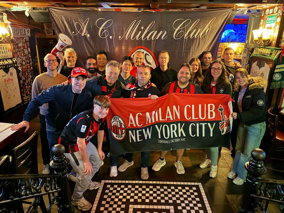 ACMilanNYC's tweet image. Altro risultato disastroso. Poco da aggiungere. Grazie a tutti - thank you all for coming. See you next week. 🔴⚫️🗽 #forzamilan