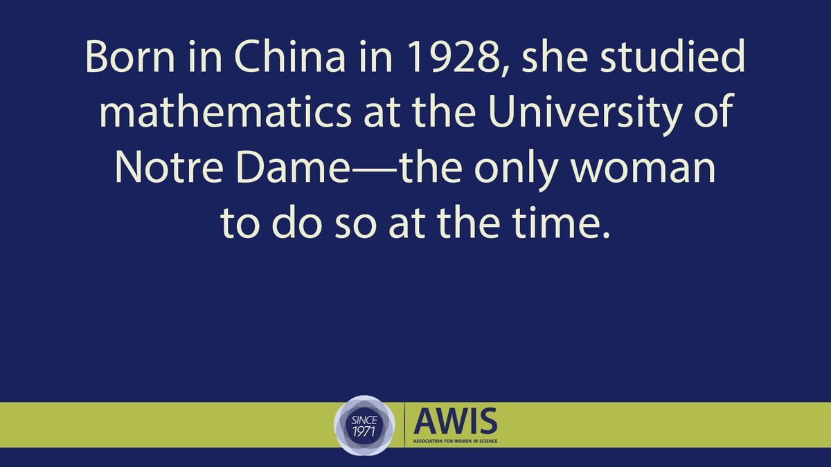 Association for Women in Science tweet media