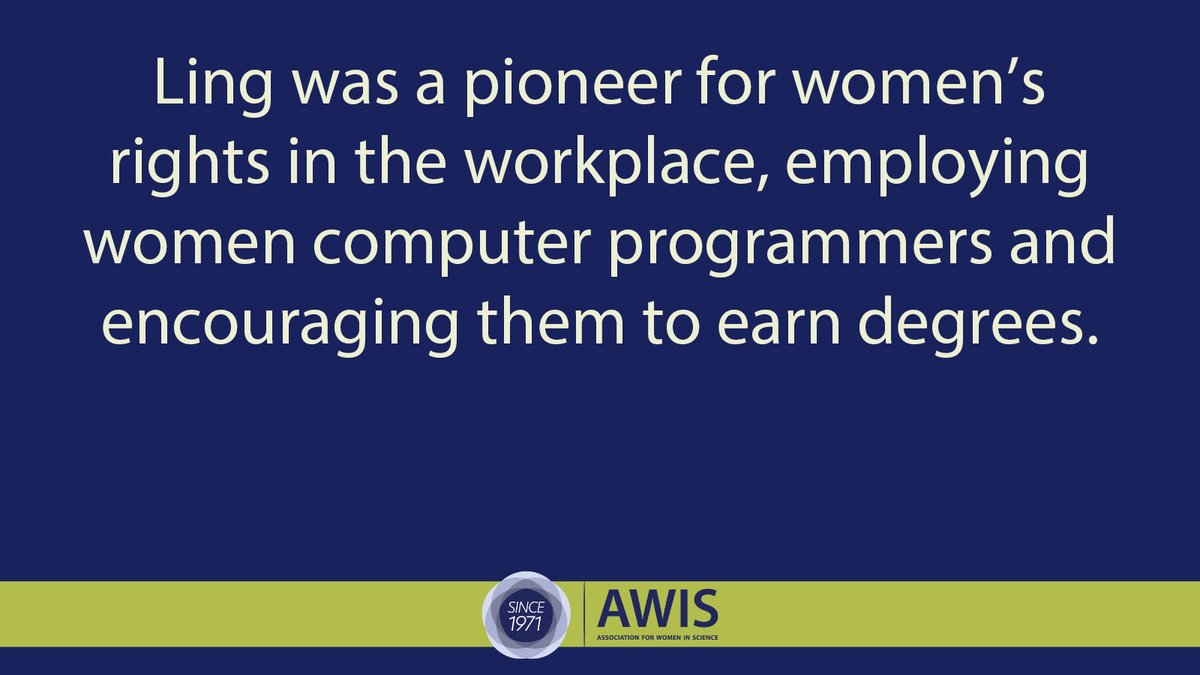 Association for Women in Science tweet media