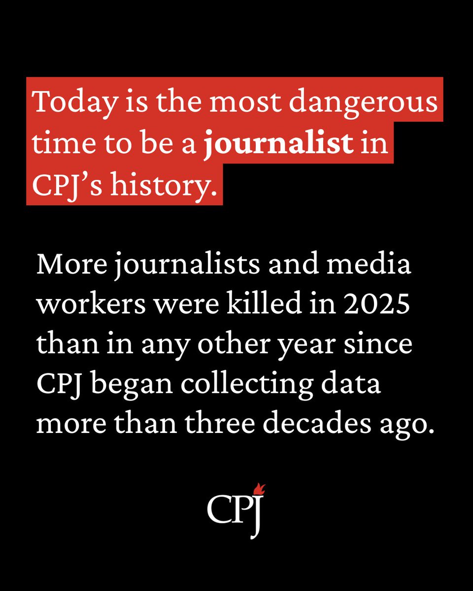 Committee to Protect Journalists tweet media