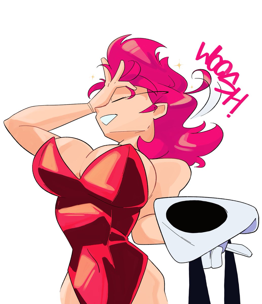 WOOSH! Apparently the cow’bun hat made Katty’s hair grow :0