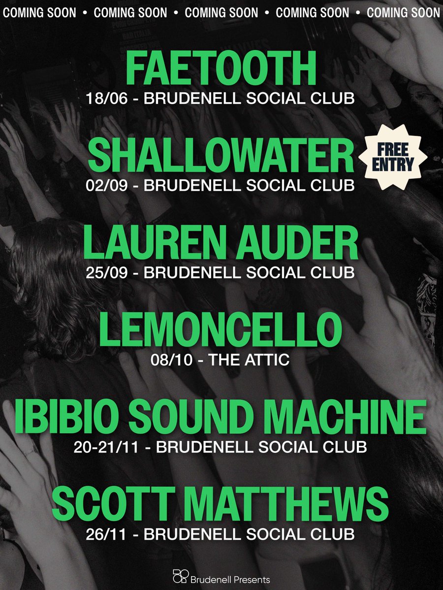 Brudenell Presents tweet media