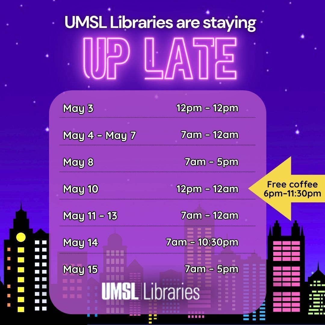 UMSL Libraries tweet media