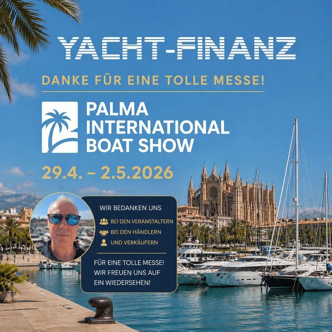 yafin's tweet photo. Danke, Palma! ⚓

Die Palma International Boat Show 2026 ist vorbei –
viele starke Gespräche &amp; neue Projekte im Gepäck.

Mit gut gefülltem Auftragsbuch geht’s zurück ins Büro.

YACHT-FINANZ

#YachtFinanz #Marinefinanz https://t.co/6i2EiHNNPk