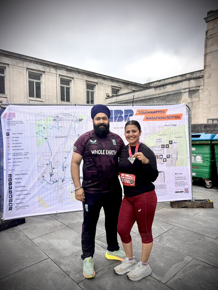 pardeep19922328's tweet image. Race kit. Race face. Race done. 🏃‍♀️💨

#Southampton you absolutely delivered. And so did I. 🏅🥹

Walking into that race village this morning, I felt like the smallest person in the biggest moment. Thousands of runners, electric energy, and my heart doing things it had no business
