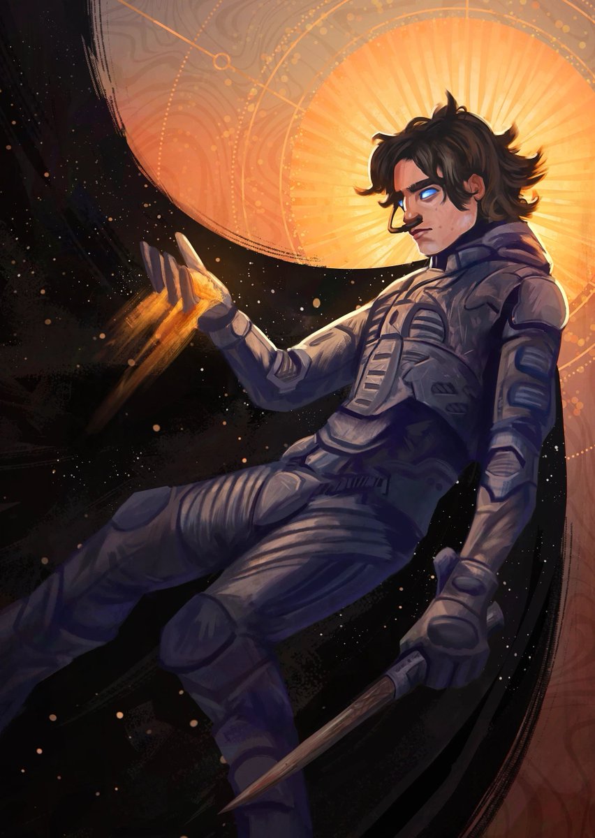 DuneSF's tweet image. 📸 The Prescience of Time | par Daniel Ang 
➡️ artstation.com/artwork/GvBxWd 
#FrankHerbert #Novel #SciFiBook #DuneArt #FanArt #SciFiArt #Dune
