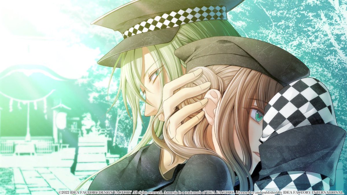 lilla_mint's tweet photo. 🃏︎ ukyo is my favorite. i didn't expect him to be such a cute silly guy!🥺
i loved seeing him blushing and yearning for the heroine. 
also i love his design (i'm in love with his long green hair) ₊˚⊹♡
the story was sad but i really enjoyed the good ending. 
#amnesia #ukyo https://t.co/92xFTp2mXa