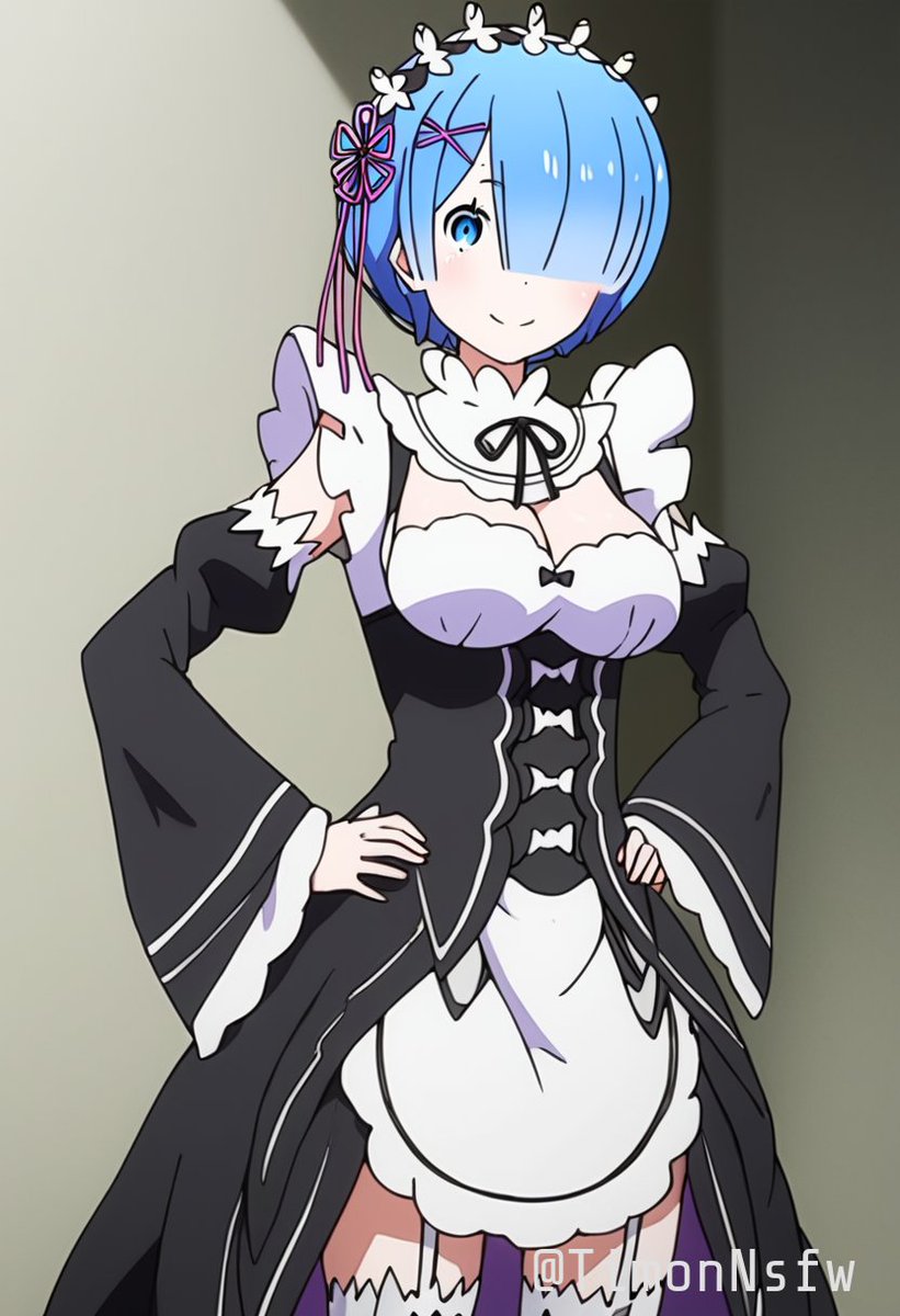 TimonNsfw's tweet photo. In a world where Subaru returns from the dead over and over, Rem is that loyal maid ready to give up everything for him.

Sweet, devoted… and very, very seductive. 💙✨

#Rem #ReZero #Waifu #AI #PonyDiffusion #AnimeGirl #Горничная https://t.co/wAYyAImTSC