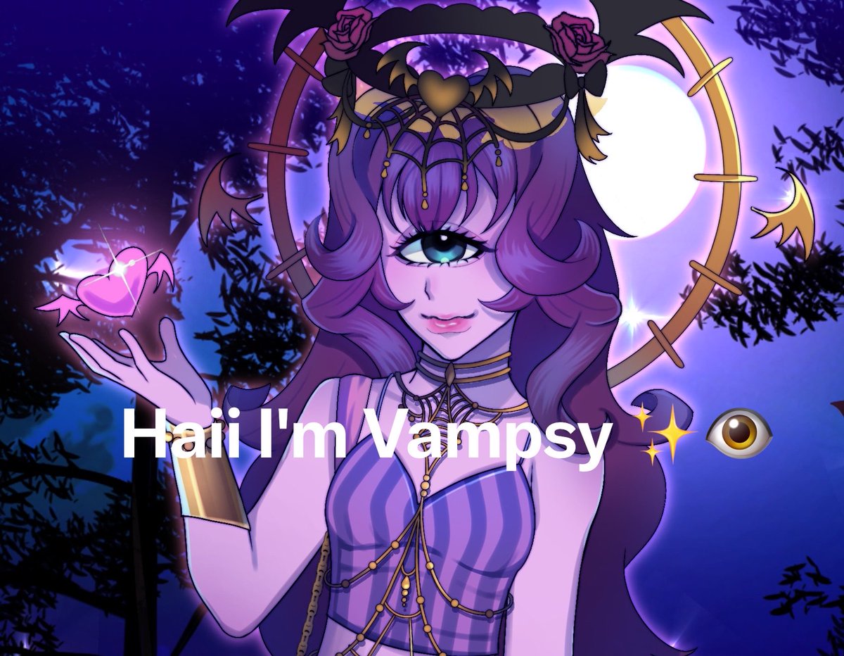 RoyaleVampsy's tweet photo. SPECIAL ANNOUNCEMENT TIMEEE ✨😝

Hey Monsters! I’m an OFFICIAL EEKFLUENCERRR! ✨ For those who don’t know me, Hi I’m Vampsy! I’m a Content Creator over on TikTok & a MV Pixie Donator 🤭 My OC is a Cyclopsian so PLEASE NO ONE EYE HATE 😭😭 /jk I’m so honoured to be apart of this program! Tysm MV x