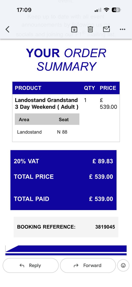 NEWMOON_ACE's tweet photo. Hi!
I am selling my 3 days LANDOSTAND tickets!
I am selling it for 600€/ 518,12£ !
The ticket includes access to LANDOSTAND for 3 days + a L Lando’s T-shirt!
I am selling it because I have a surgery planned in July :((
DM me for any information or if interested! 
#silverstoneGP https://t.co/pvdVZPbg2P