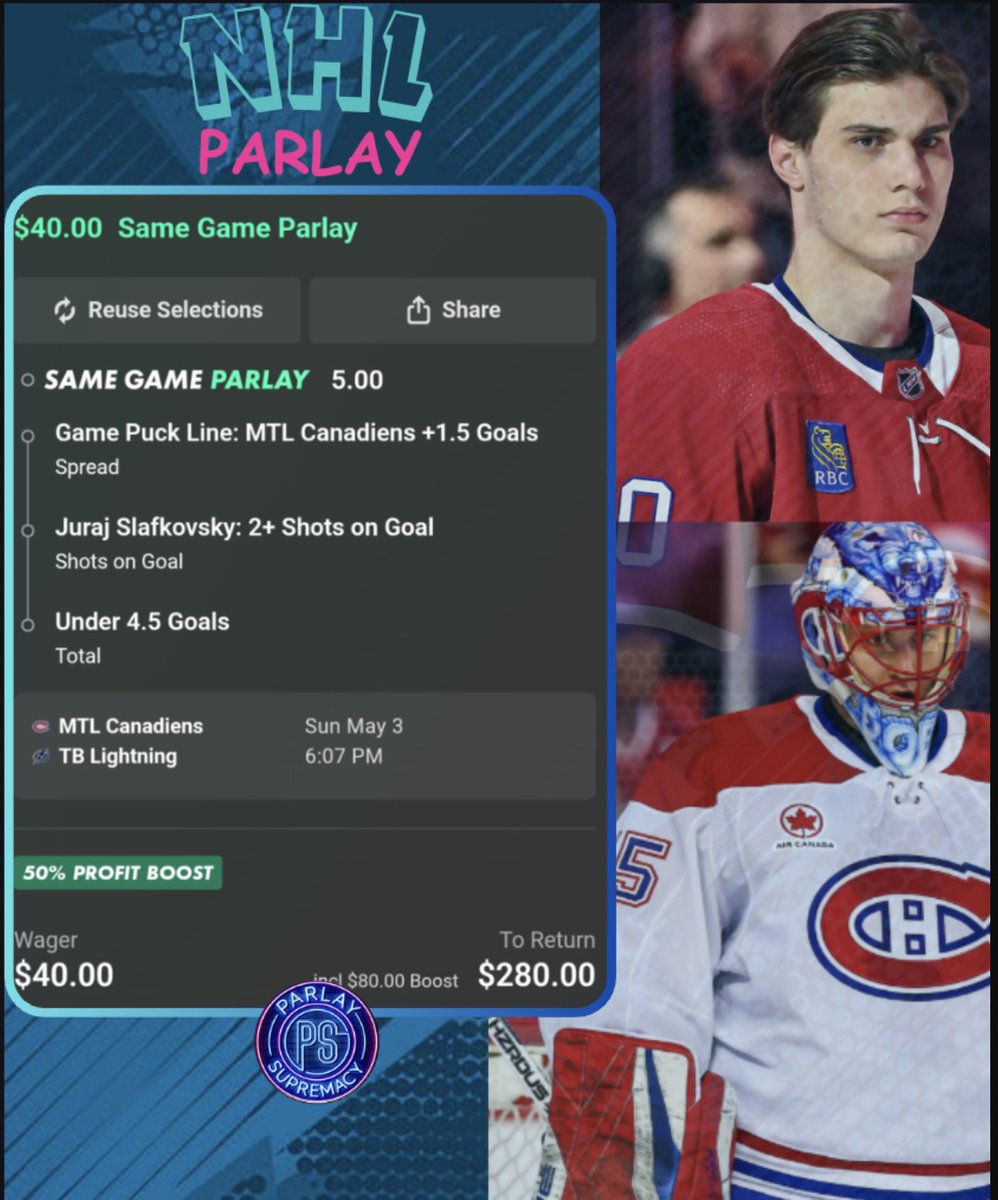 Parlay Supremacy tweet media