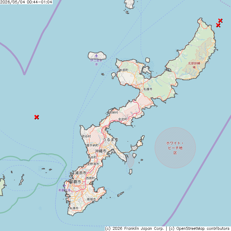FjcSouth2's tweet photo. 【落雷発生】（前20分間）エリア内に 4 回の落雷が観測されました。 #カミナリ #沖縄 
お近くの落雷リアルタイム情報はアプリで確認→ https://t.co/pMfDI1r7tc 
全国の落雷状況はこちら→https://t.co/cwTFhV2GBS https://t.co/5hrPgzWTja