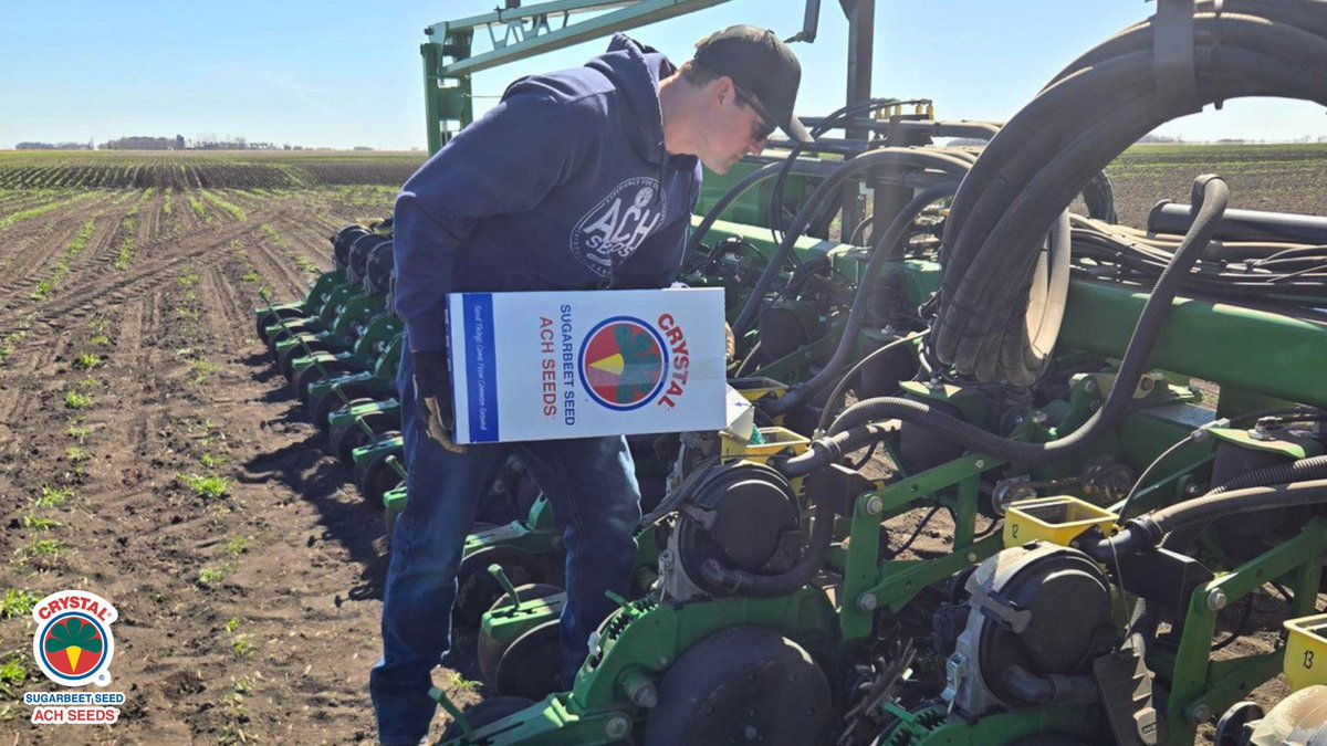 beet_ach's tweet photo. Putting our new seed boxes to work as our 2026 Minn-Dak strip trials are underway! 🌱💪 #ACHSeeds https://t.co/BoRNaFEqwv
