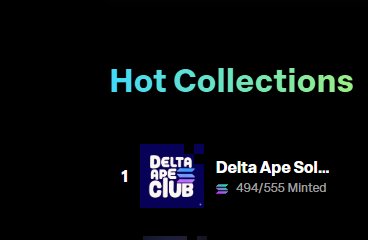 CryptoY31166's tweet image. 🔥That's Fire 
🔥We are N1 #Trending in @LaunchMyNFT 

🚀Left Only 6 DASC For 500 DASC
🚀Let's Go We are capable of doing it now

All holders will be rewarded
🔗Mint: launchmynft.io/sol/22516