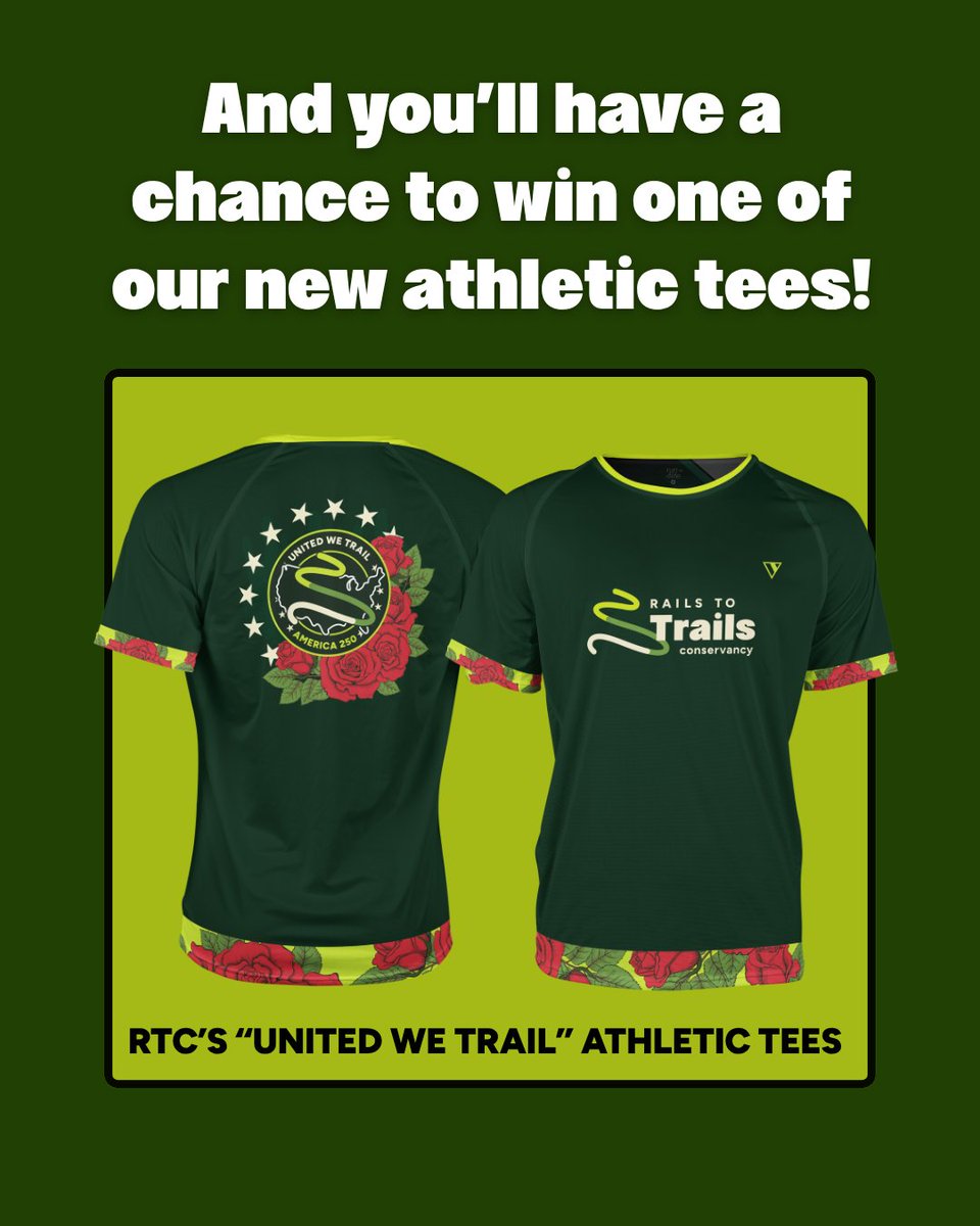 railstotrails's tweet photo. Did you get outside for Celebrate Trails Day? Let us know by taking our short survey ➡️ https://t.co/riGFuFEBmm

Your responses will help us show the impact of the celebration &amp; you’ll have a chance to win trail gear! But hurry—the #CelebrateTrails survey closes 5/3! https://t.co/l6C6Eia8dZ