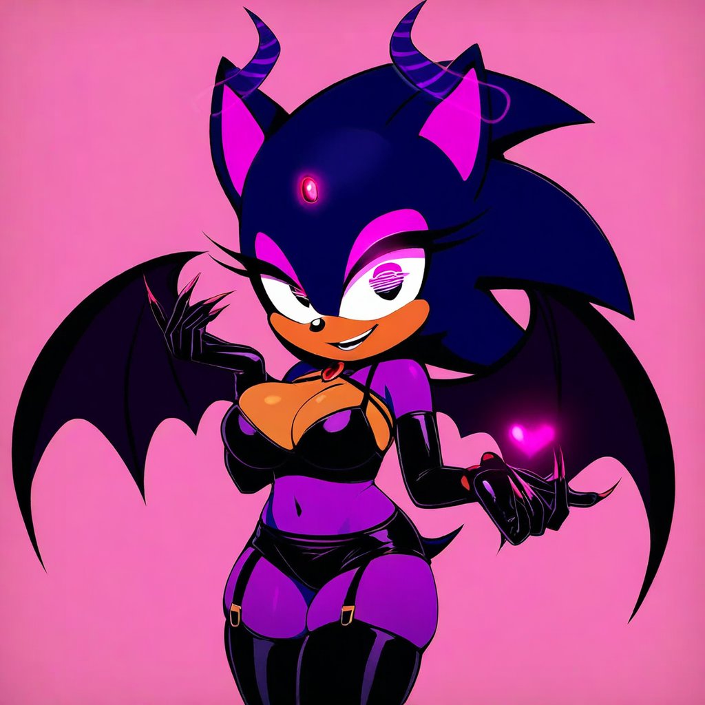 Rouge The Demonic Bat tweet media