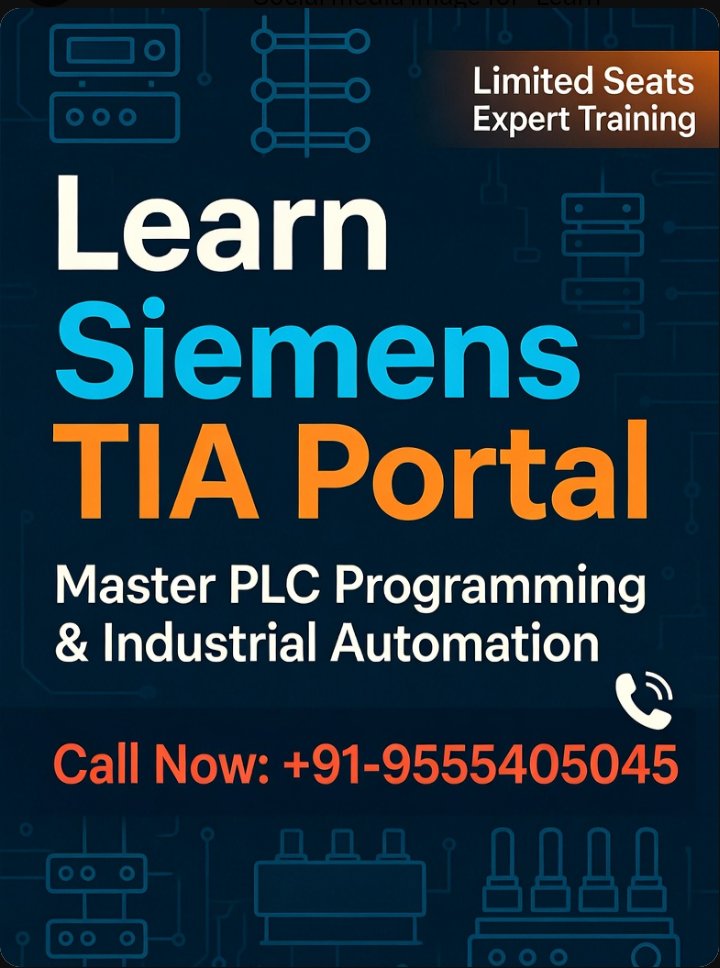 raaz_nayak's tweet image. #TIAPortal #Siemens #training #plc #plctraining #advanceplctraining