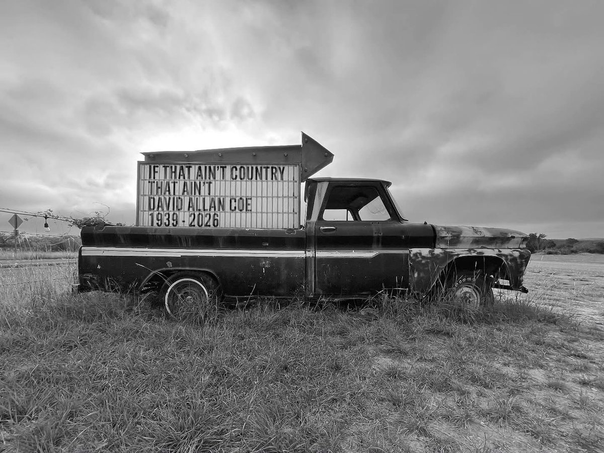 dallasmoore's tweet image. #RIP #DAC @LuckenbachTexas 
#OutlawCountry
