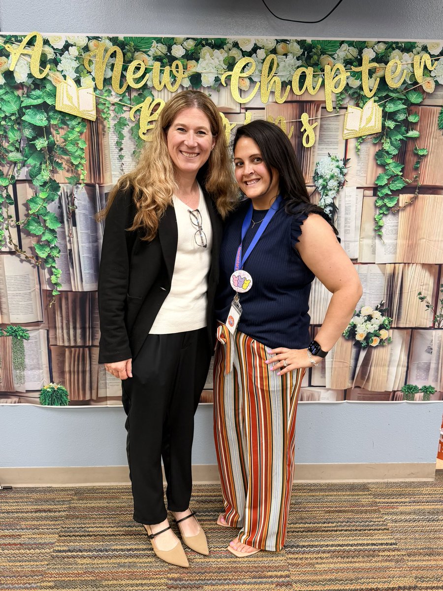 APBVaz's tweet photo. Huge shout out to my Mentor Kate Fulbright from @NorthlakeParkCS ! Blessed to have the best around to support and guide me through my first year as an Assistant Principal! #cadre2 https://t.co/V7grDFJjuW